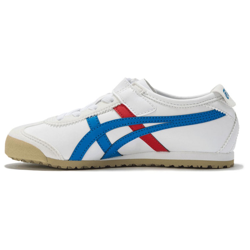 White / Blue Kids' Onitsuka Tiger Mexico 66 Online India | V5V-2989