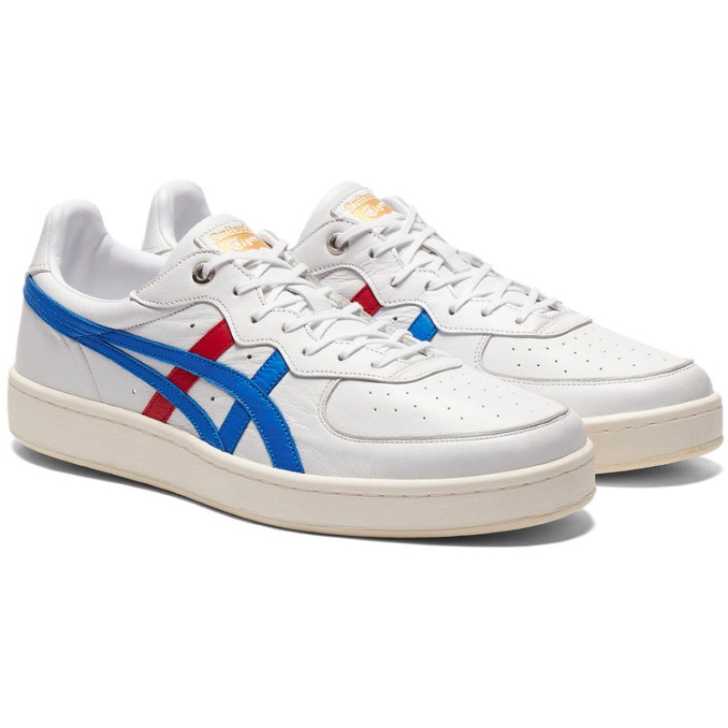 White / Blue Men's Onitsuka Tiger Gsm Sd Online India | O4C-2402