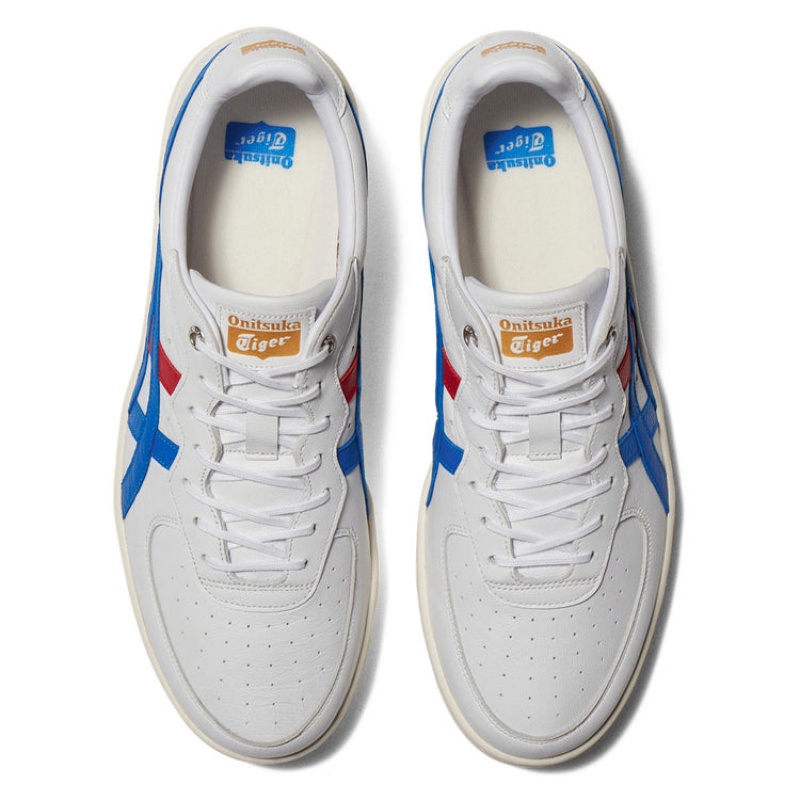 White / Blue Men's Onitsuka Tiger Gsm Sd Online India | O4C-2402