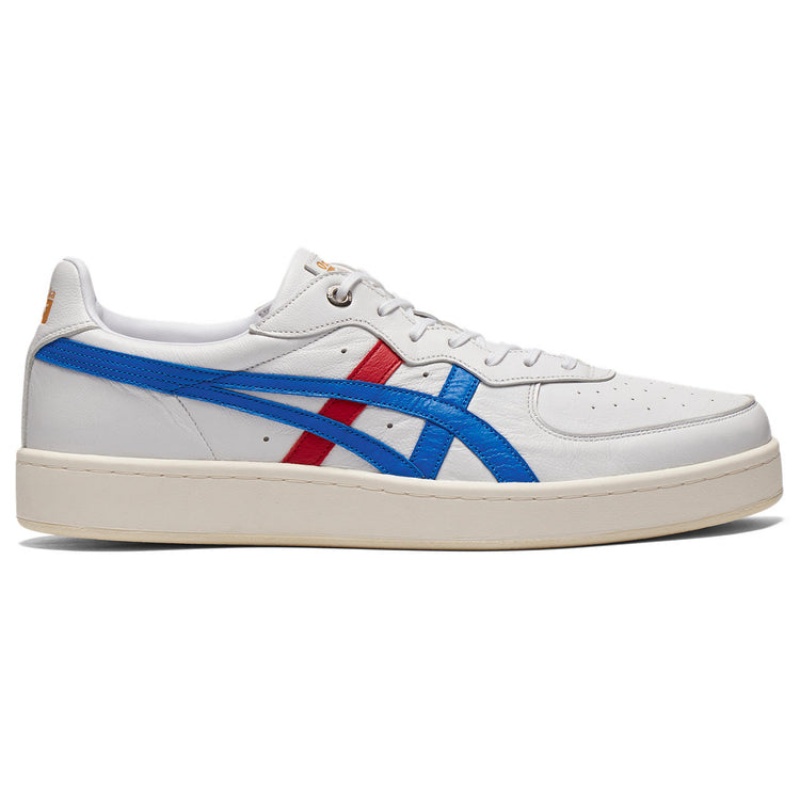 White / Blue Men\'s Onitsuka Tiger Gsm Sd Online India | O4C-2402