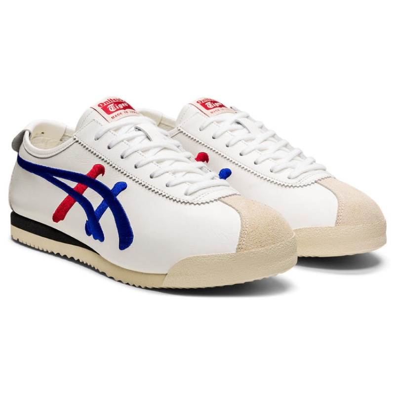 White / Blue Men's Onitsuka Tiger Limber Up Nm Nippon Made Online India | T5P-9467