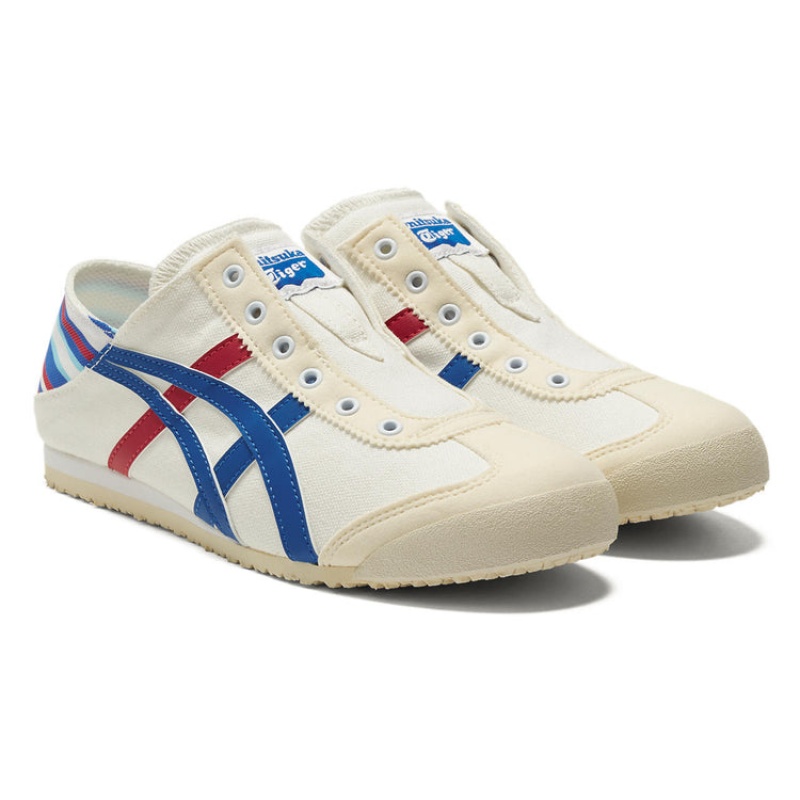 White / Blue Men's Onitsuka Tiger Mexico 66 Paraty Online India | G0L-5255