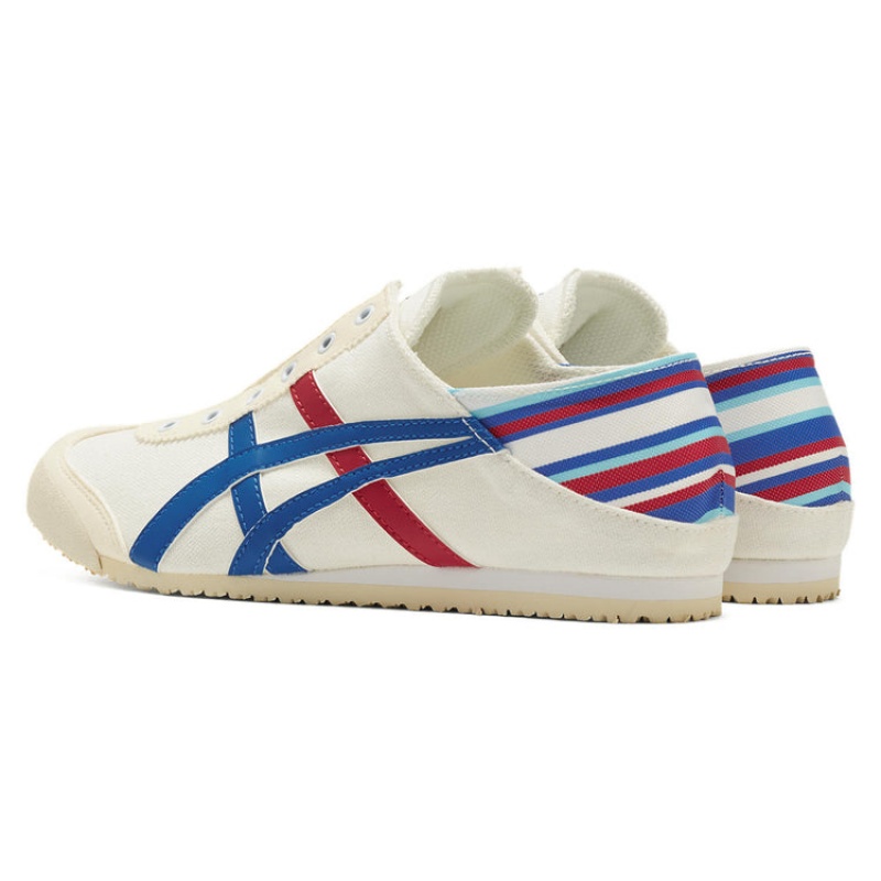 White / Blue Men's Onitsuka Tiger Mexico 66 Paraty Online India | G0L-5255