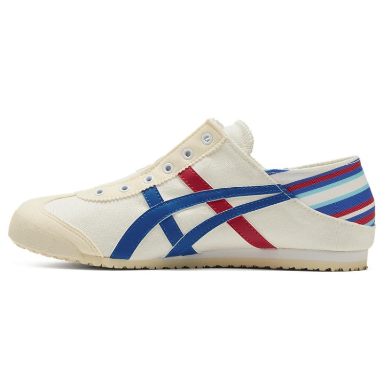 White / Blue Men's Onitsuka Tiger Mexico 66 Paraty Online India | G0L-5255