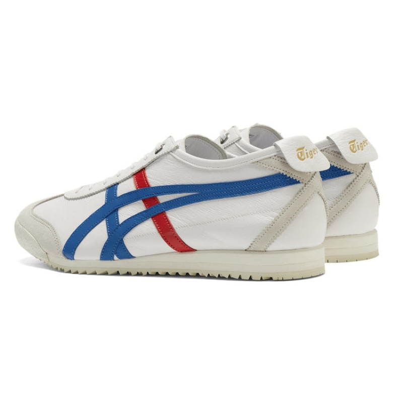 White / Blue Men's Onitsuka Tiger Mexico 66 SD Online India | Z2W-3143