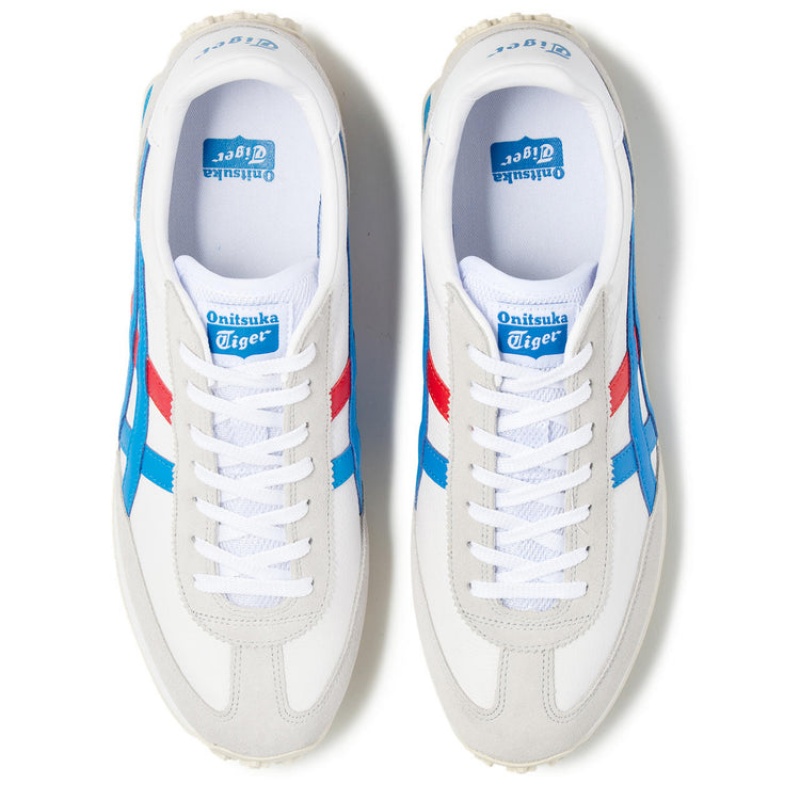 White / Blue Women's Onitsuka Tiger Edr 78 Sneakers Online India | J3M-1585