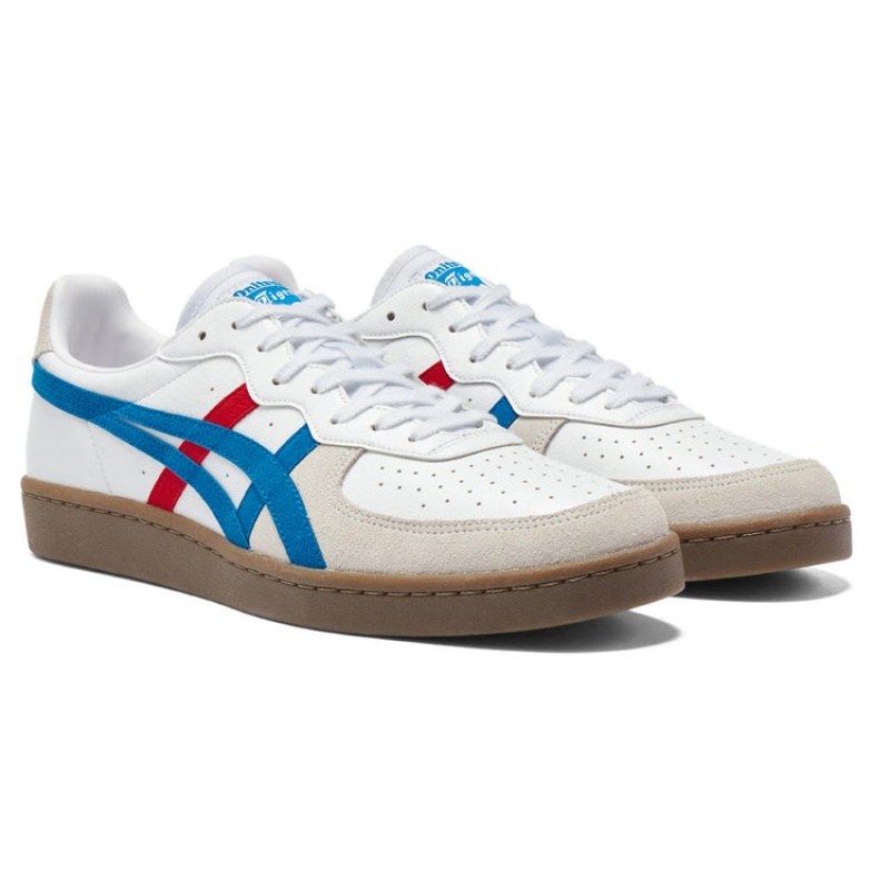 White / Blue Women's Onitsuka Tiger Gsm Sneakers Online India | H3E-8628