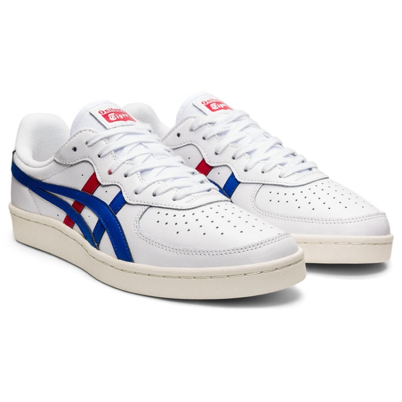 White / Blue Women's Onitsuka Tiger Gsm Sneakers Online India | Y8N-8587