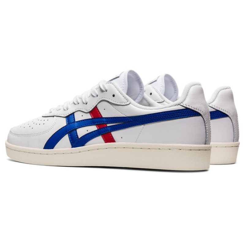 White / Blue Women's Onitsuka Tiger Gsm Sneakers Online India | Y8N-8587