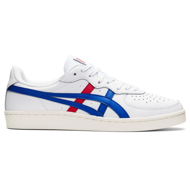 White / Blue Women\'s Onitsuka Tiger Gsm Sneakers Online India | Y8N-8587