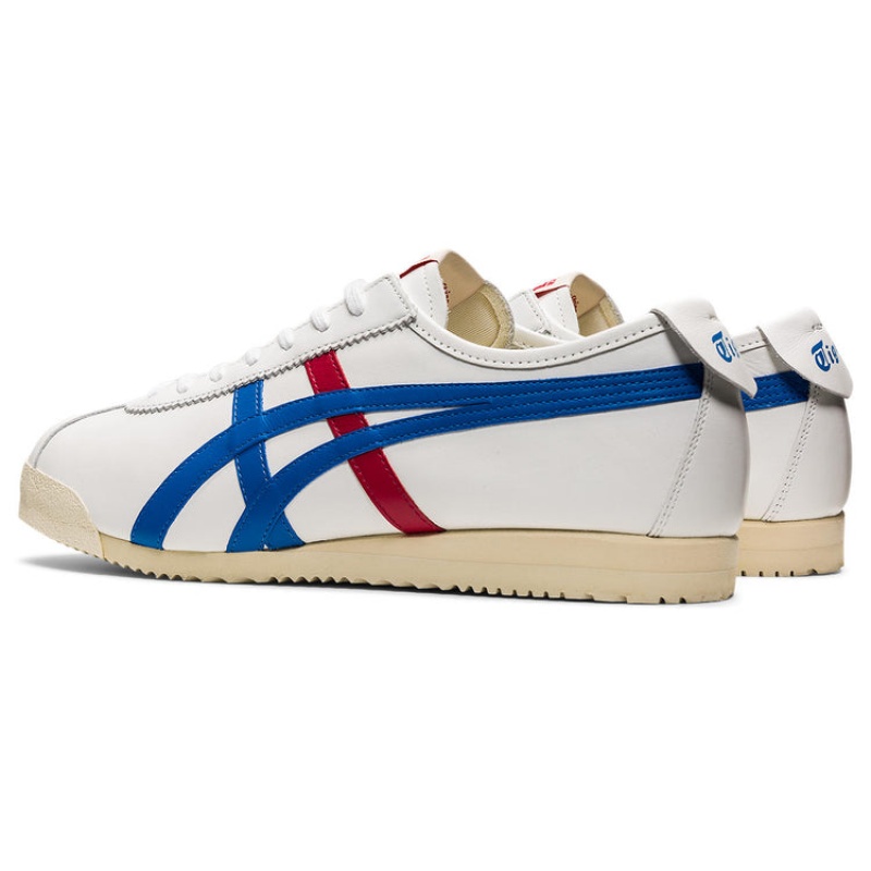 White / Blue Women's Onitsuka Tiger Limber Up Nm Nippon Made Online India | S4S-8507