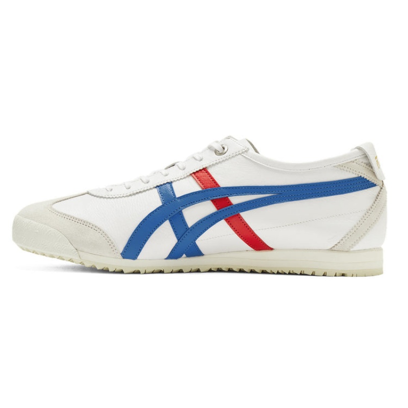 White / Blue Women's Onitsuka Tiger Mexico 66 SD Online India | S9D-4707