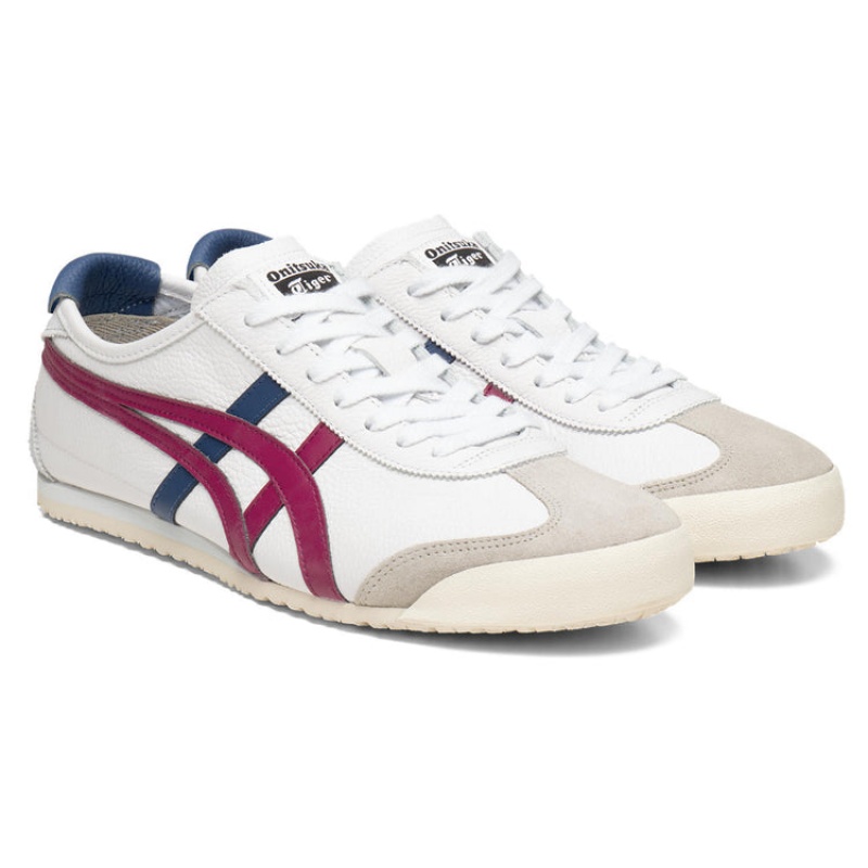 White / Cream Men's Onitsuka Tiger Mexico 66 Online India | Z6S-8569