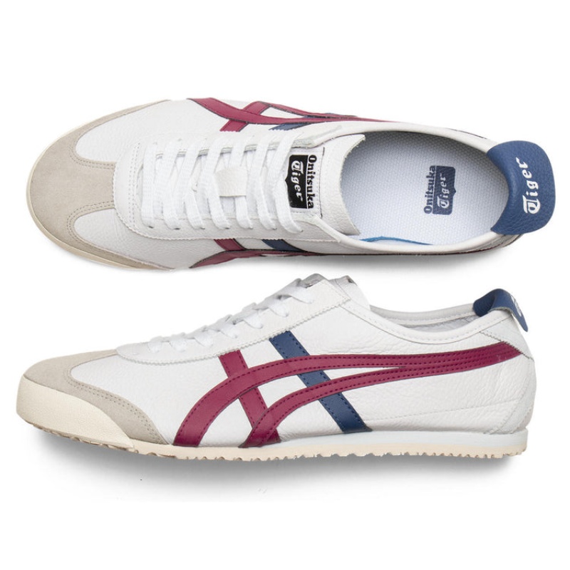 White / Cream Men's Onitsuka Tiger Mexico 66 Online India | Z6S-8569