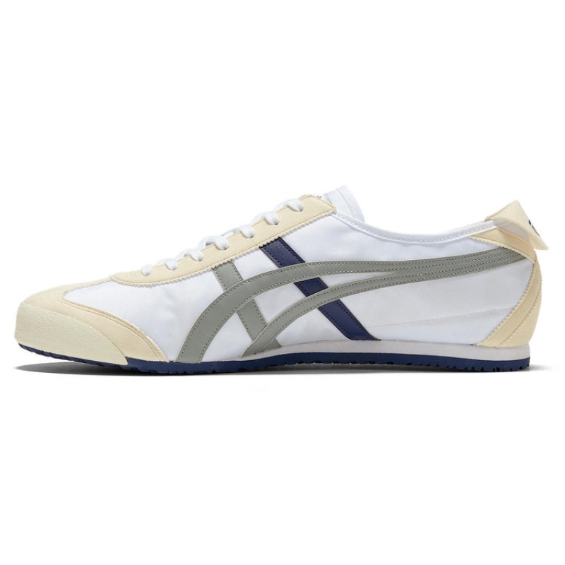 White / Grey Women's Onitsuka Tiger Mexico 66 Online India | R9Q-6571