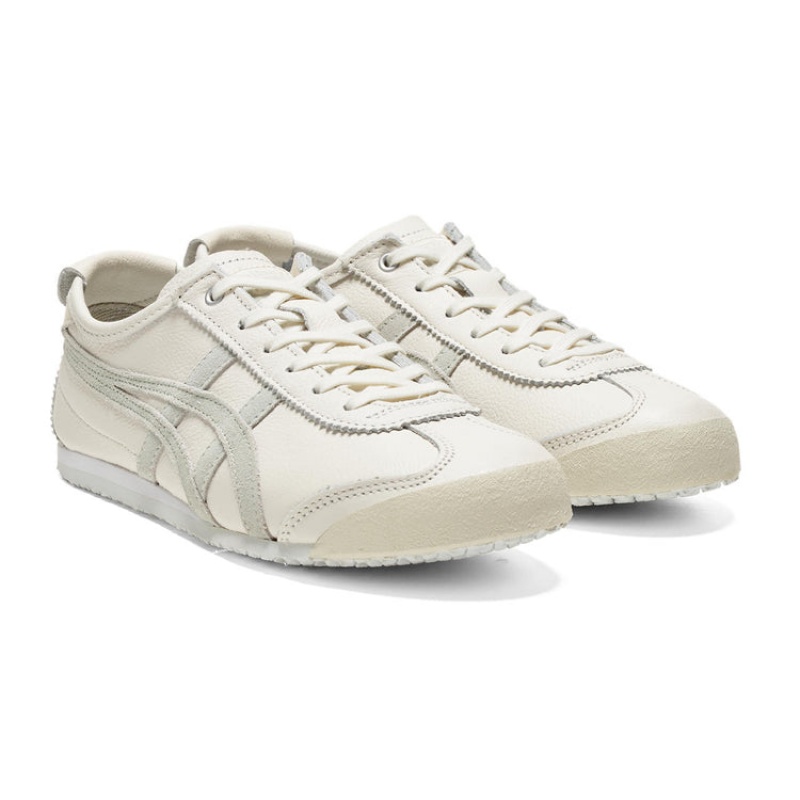 White / Light Beige Men's Onitsuka Tiger Mexico 66 Online India | U4D-5541