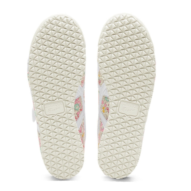 White / Pink Kids' Onitsuka Tiger Mexico 66 Online India | L6E-2693