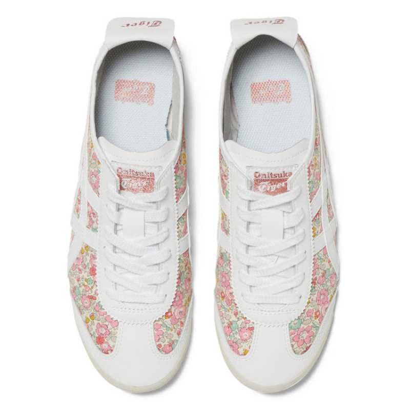 White / Pink Men's Onitsuka Tiger Mexico 66 Online India | R5X-6732