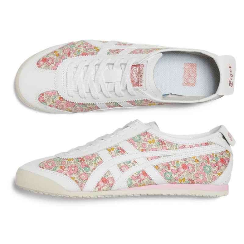 White / Pink Men's Onitsuka Tiger Mexico 66 Online India | R5X-6732