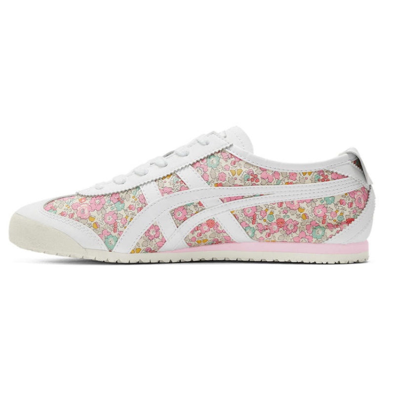 White / Pink Women's Onitsuka Tiger Mexico 66 Online India | E9P-9133