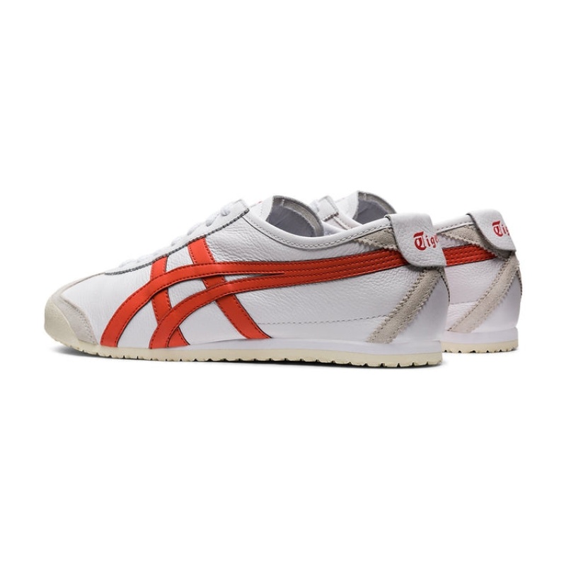 White / Red Men's Onitsuka Tiger Mexico 66 Online India | I4M-2110