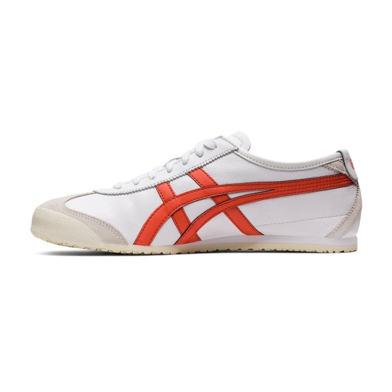 White / Red Men's Onitsuka Tiger Mexico 66 Online India | I4M-2110