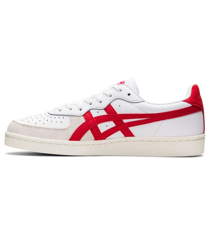 White / Red Women's Onitsuka Tiger Gsm Sneakers Online India | A6D-8336