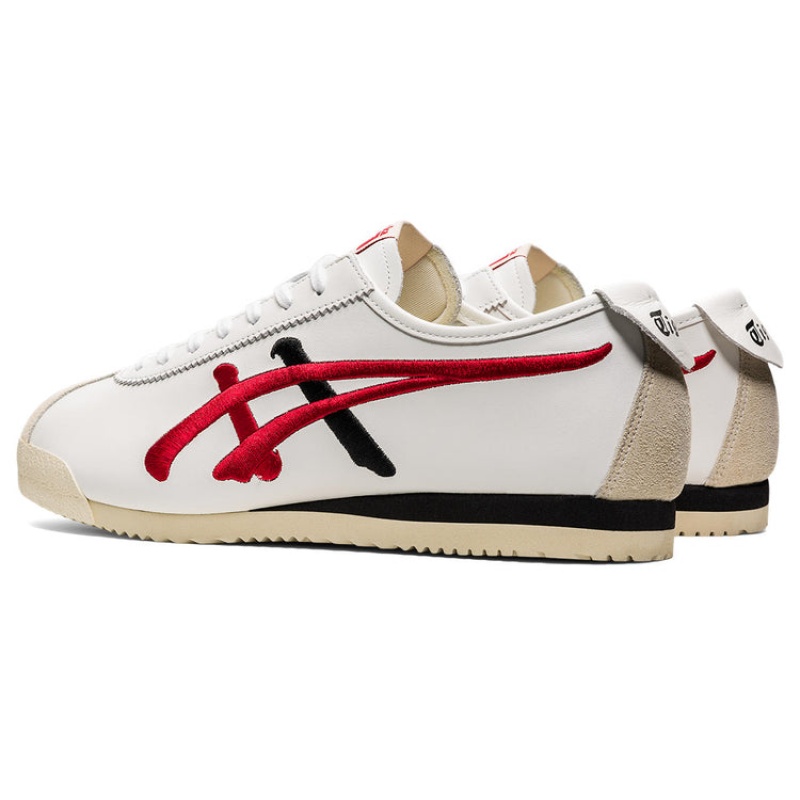 White / Red Women's Onitsuka Tiger Limber Up Nm Nippon Made Online India | X9U-7307