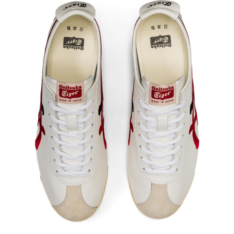 White / Red Women's Onitsuka Tiger Limber Up Nm Nippon Made Online India | X9U-7307