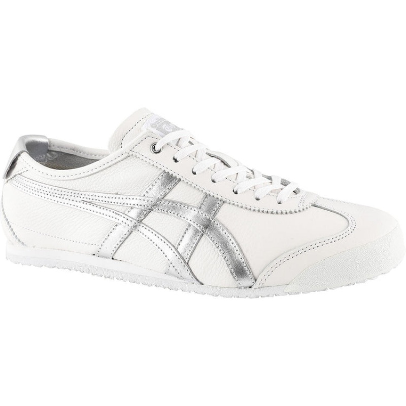 White / Silver Men's Onitsuka Tiger Mexico 66 Online India | J4M-5786