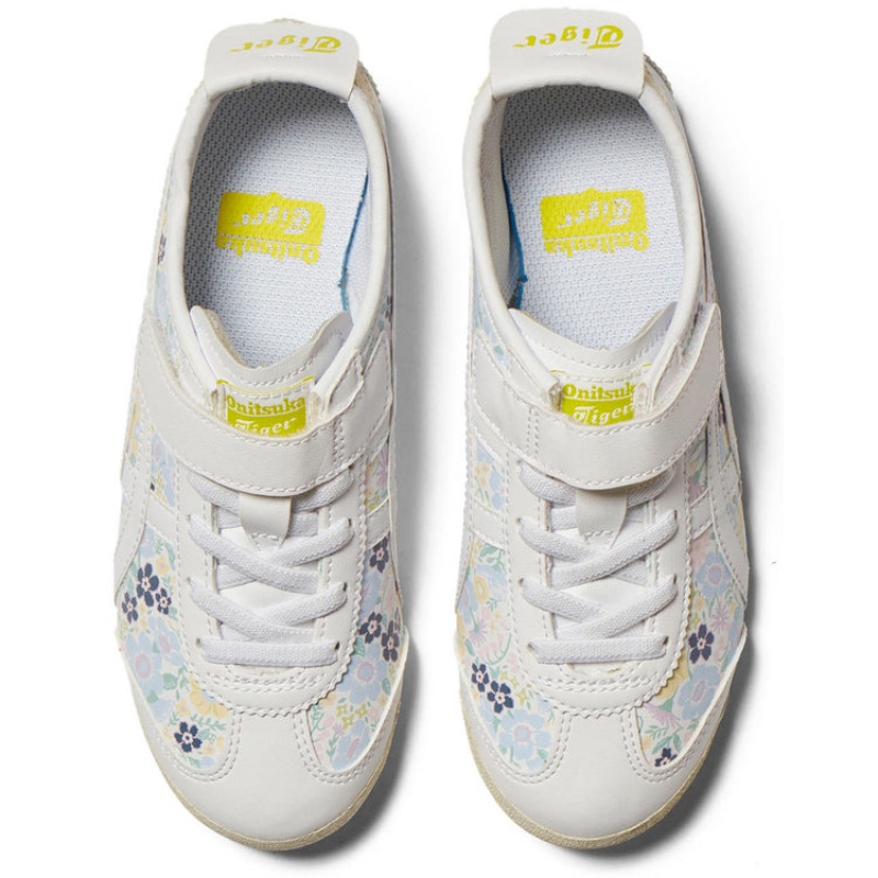 White / White Kids' Onitsuka Tiger Mexico 66 Online India | Z5N-7737