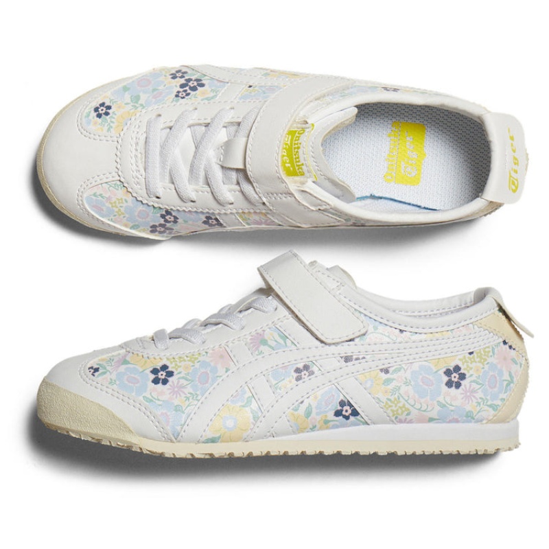 White / White Kids' Onitsuka Tiger Mexico 66 Online India | Z5N-7737