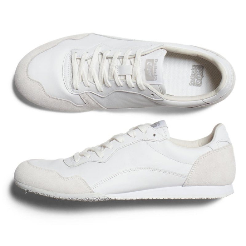 White / White Men's Onitsuka Tiger CL Serrano Online India | Y5J-8907