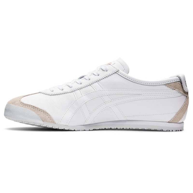 White / White Men's Onitsuka Tiger Mexico 66 Online India | U8R-1810