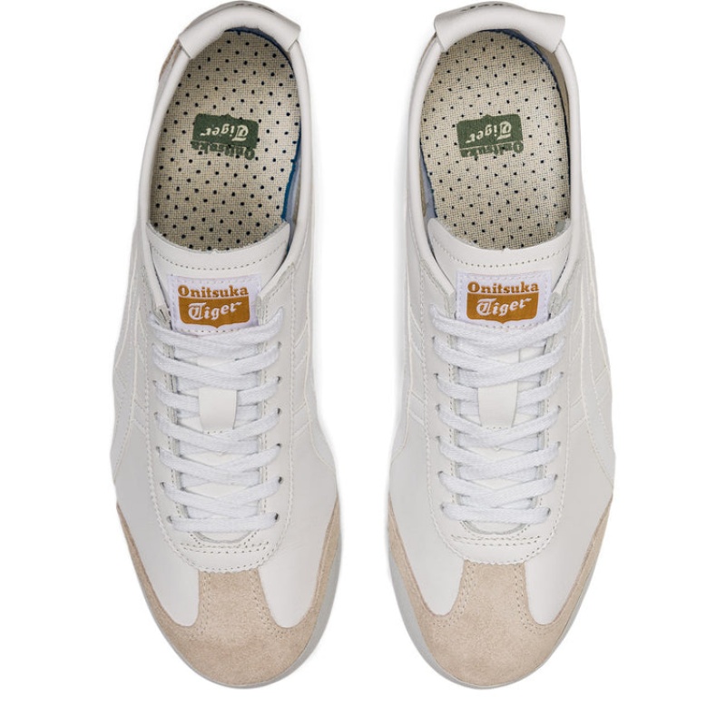 White / White Men's Onitsuka Tiger Mexico 66 Online India | U8R-1810