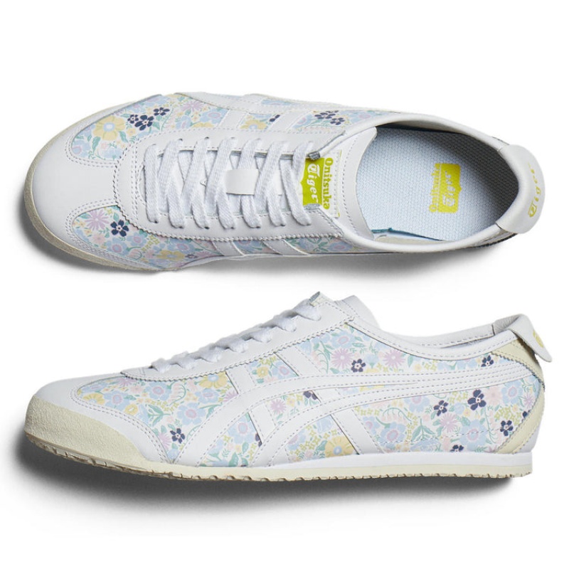 White / White Men's Onitsuka Tiger Mexico 66 Online India | W0C-8462