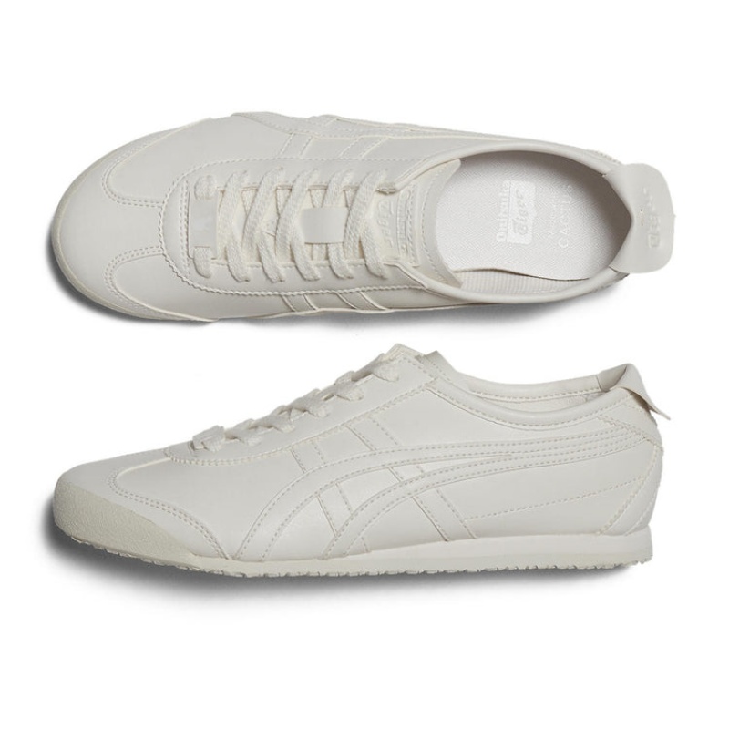 White / White Women's Onitsuka Tiger Cactful Mexico 66 Online India | U3S-5716