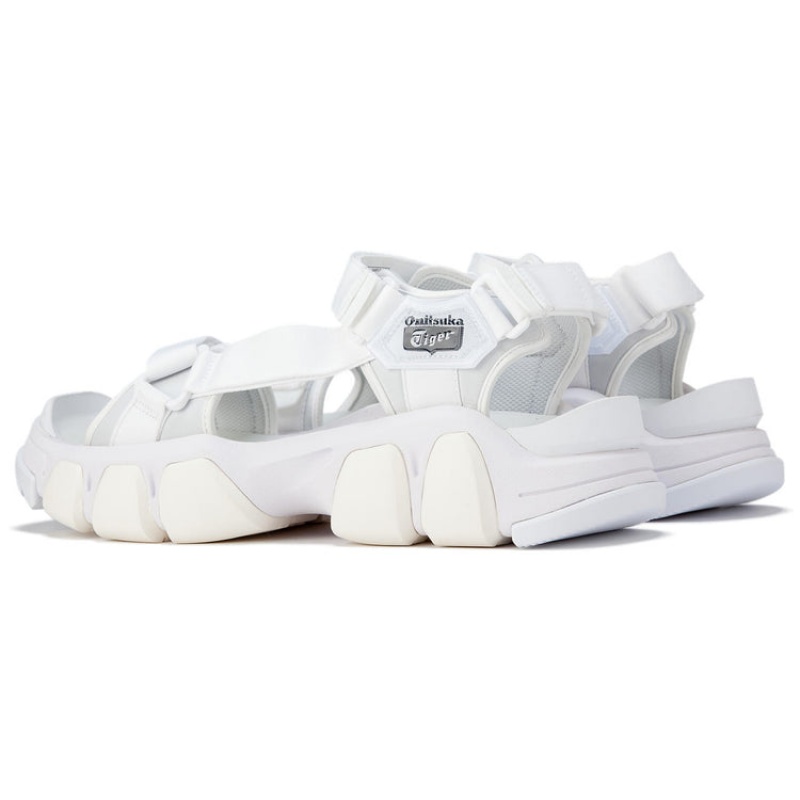 White / White Women's Onitsuka Tiger Dentigre Strap Sneakers Online India | M6I-6269