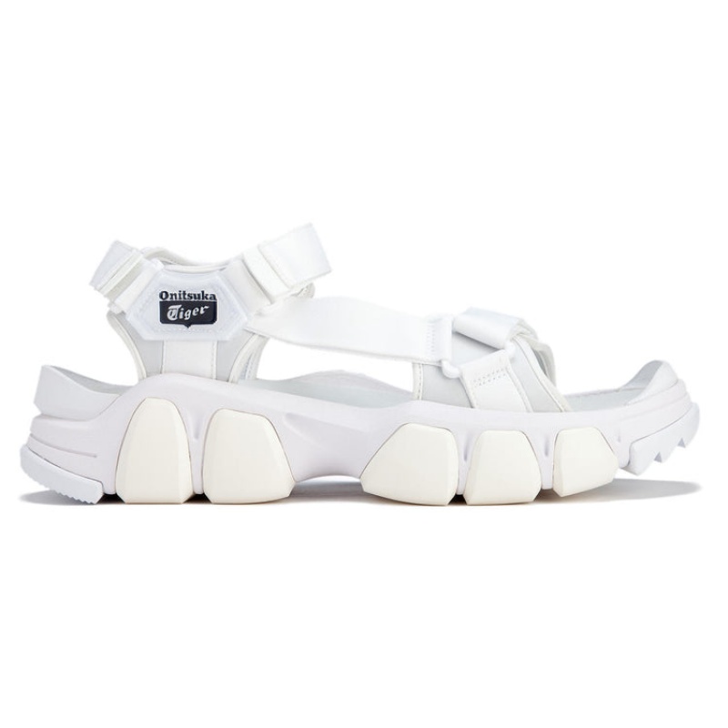 White / White Women\'s Onitsuka Tiger Dentigre Strap Sneakers Online India | M6I-6269