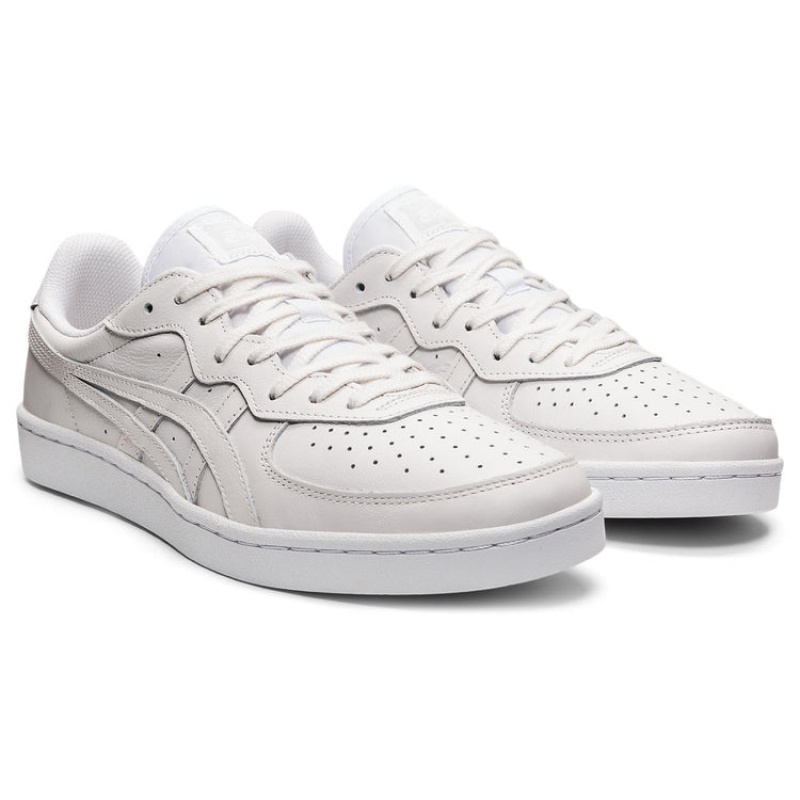 White / White Women's Onitsuka Tiger Gsm Sneakers Online India | E3C-0020