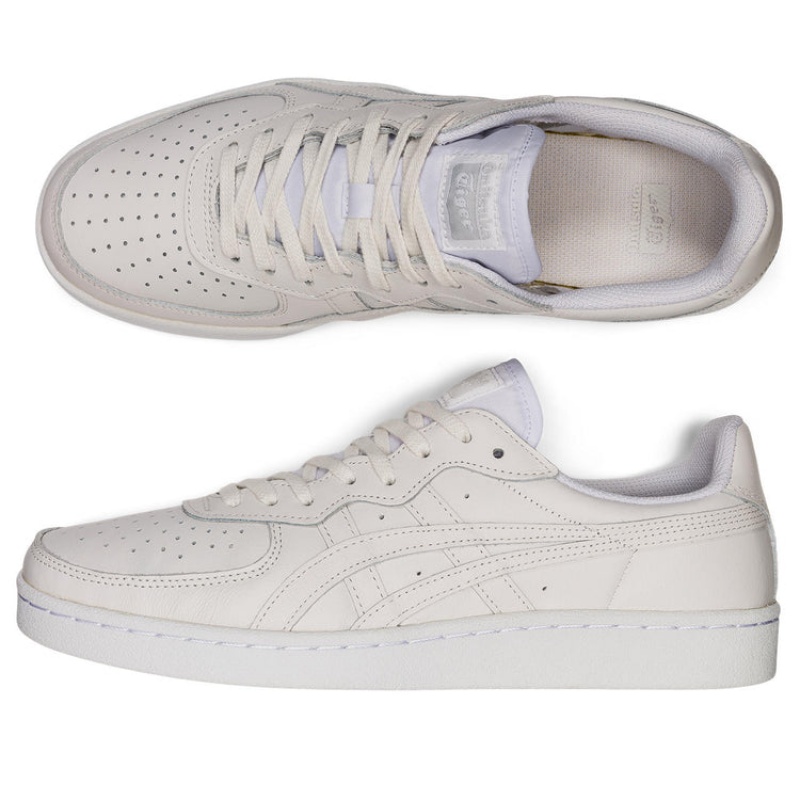 White / White Women's Onitsuka Tiger Gsm Sneakers Online India | E3C-0020