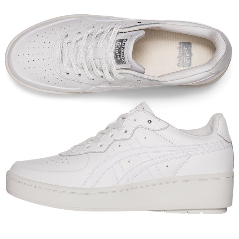 White / White Women's Onitsuka Tiger Gsm W Sneakers Online India | P4C-2535