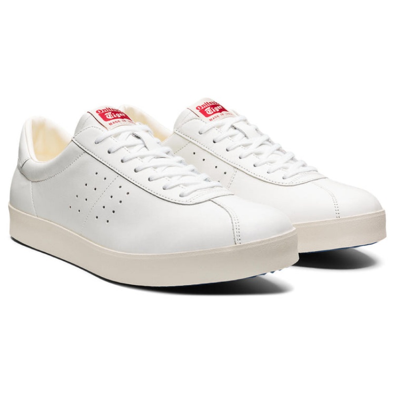 White / White Women's Onitsuka Tiger Lawnship Nm Nippon Made Online India | G3R-2124