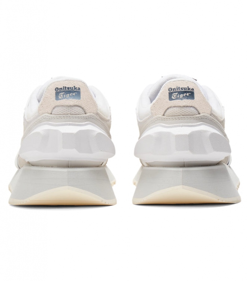 White / White Women's Onitsuka Tiger Moage Co Sneakers Online India | S3C-0884