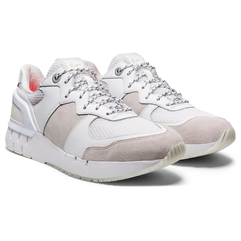 White / White Women's Onitsuka Tiger Rebilac Runner Mp Sneakers Online India | Q9C-4911