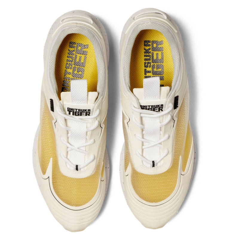 White / White Women's Onitsuka Tiger Runger Sneakers Online India | B2S-4147