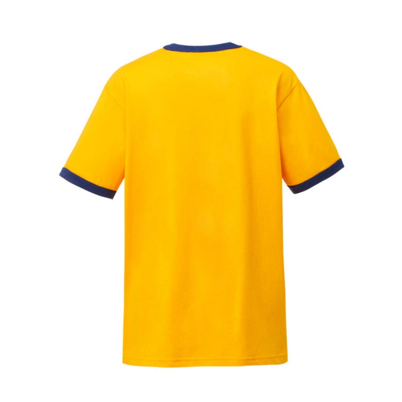 Yellow Women's Onitsuka Tiger Graphic T Shirts Online India | Z9T-3415