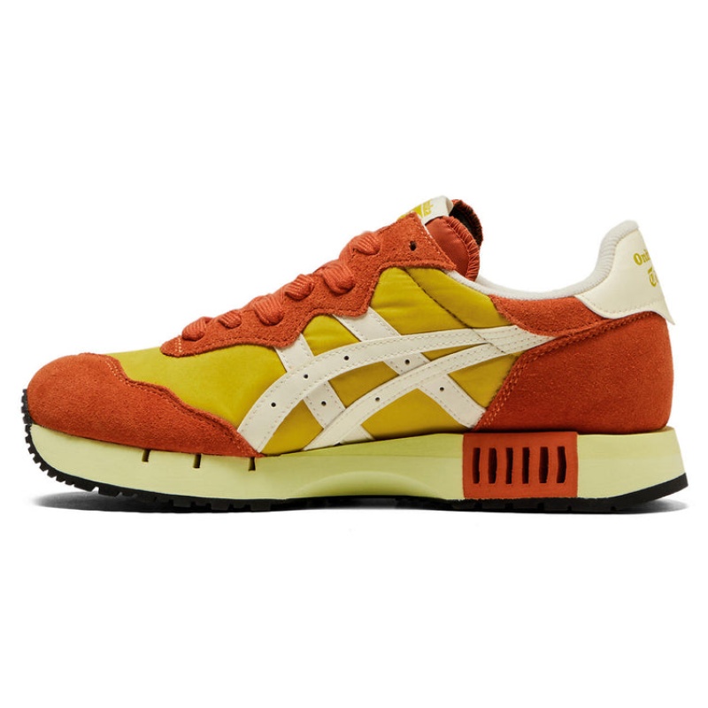 Yellow / Beige Women's Onitsuka Tiger X-caliber Sneakers Online India | R3T-0874