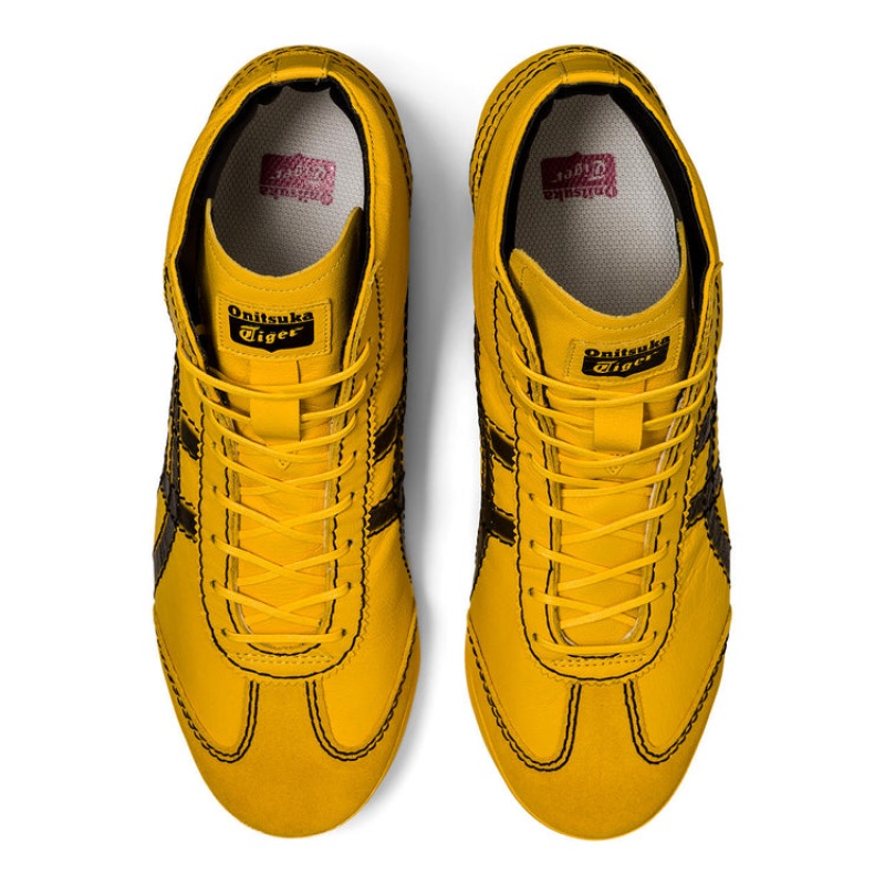 Yellow / Black Men's Onitsuka Tiger M Pf Mexico 66 SD Online India | O8D-4701