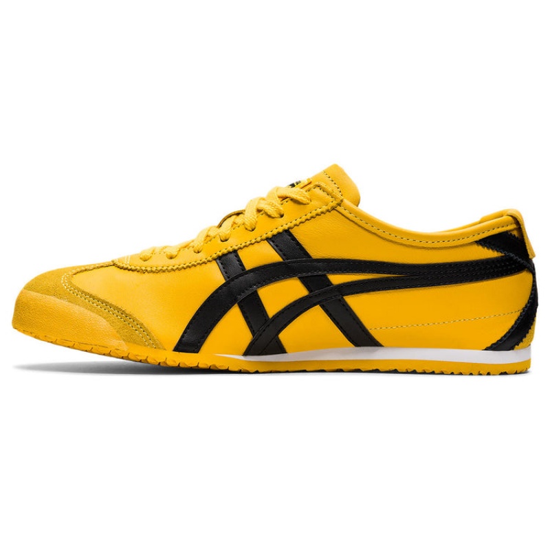 Yellow / Black Men's Onitsuka Tiger Mexico 66 Online India | F5O-2059